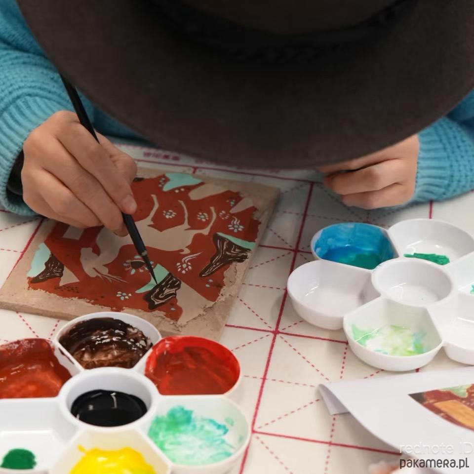 Warsztaty malarskie Warsztaty Chińskiego Malarstwa Dunhuang z Pigmentów Mineralnych 0