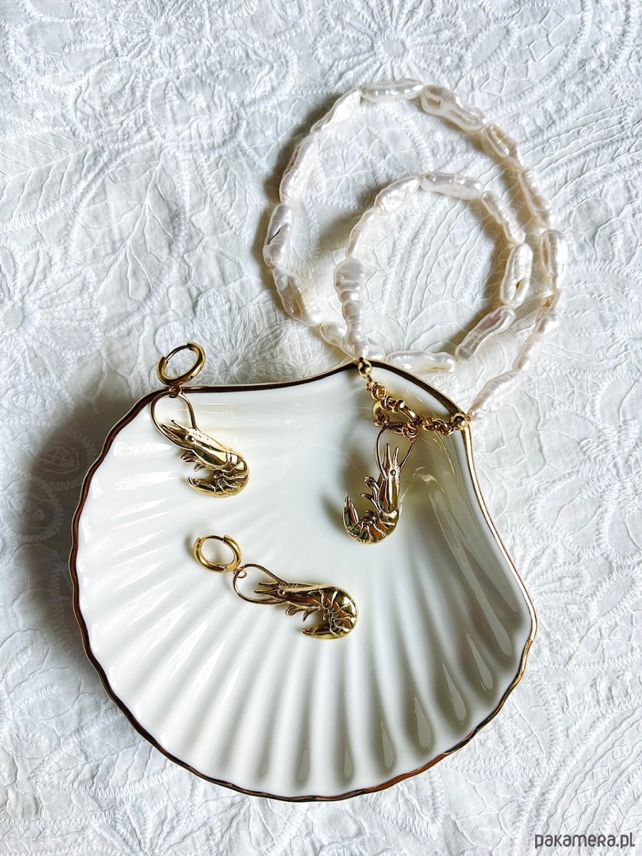 chokery Naszyjnik  Krewetka Gold 6