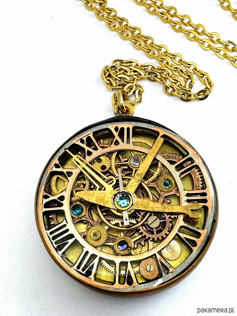 wisiory WISIOR dwustronny - STOPPED TIME- unikatowy prezent 4