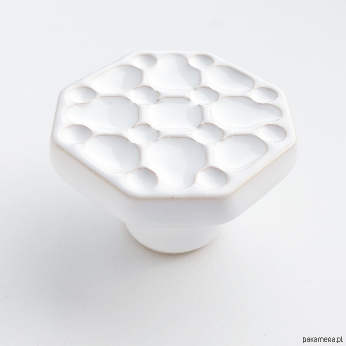 gałki do mebli Gałka do mebli biała wz.11 5