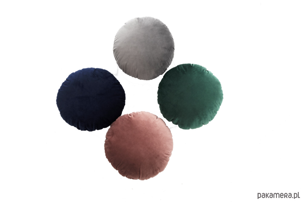 poduszki gładkie Poduszka okrągła 1