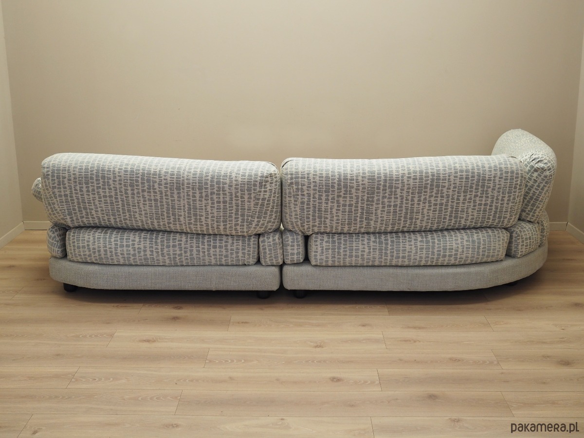 sofy i szezlongi Narożnik modułowy, włoski design, lata 70, produkcja: Włochy 9