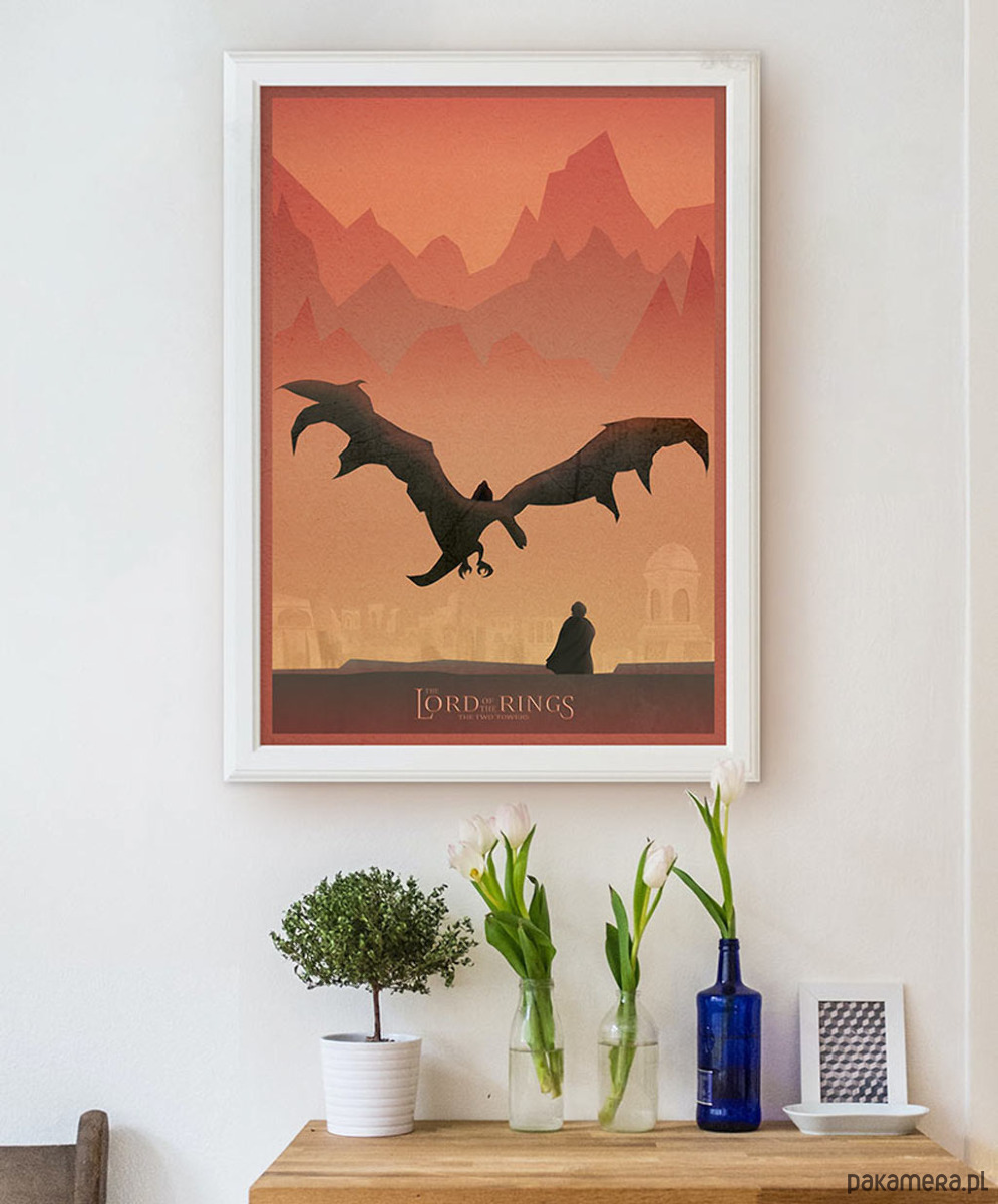 plakaty Plakat Władca Pierścieni: Dwie wieże / The Lord of the Rings 4
