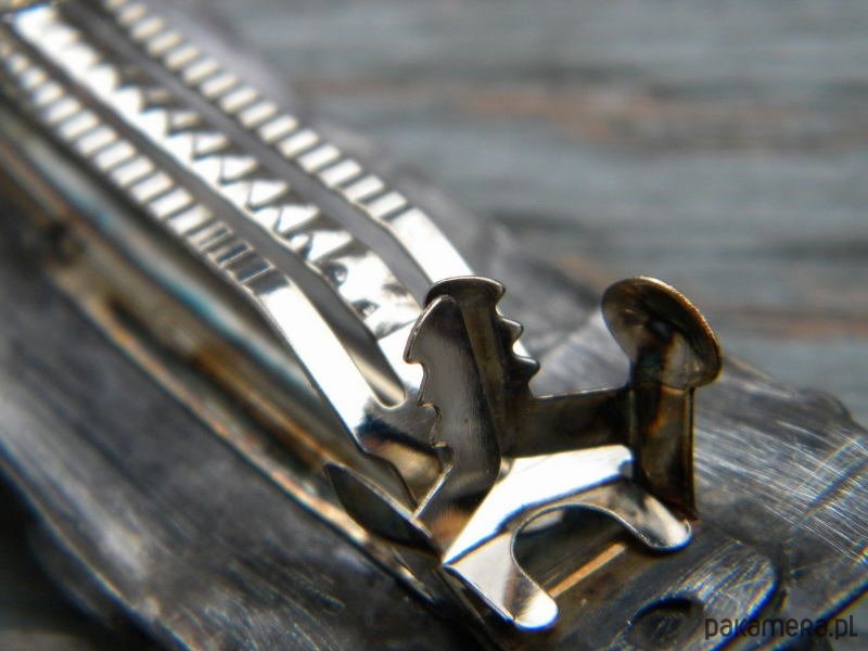 spinki i klamry do włosów Piórko - klamra do włosów 2