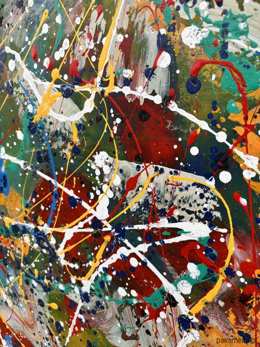 obrazy Yellow spark 8