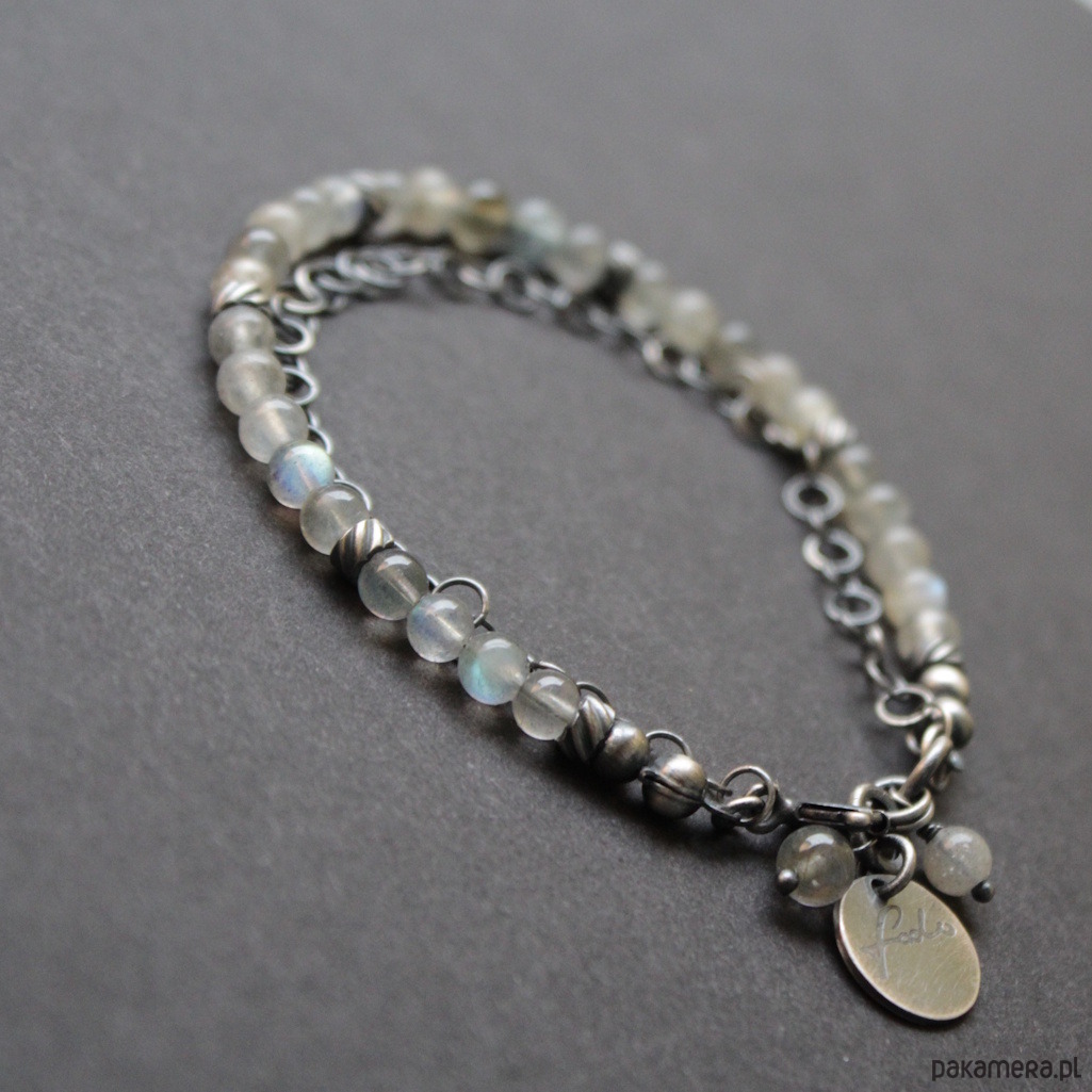 bransoletki z kamieni naturalnych Labradoryty niezywkłe 3