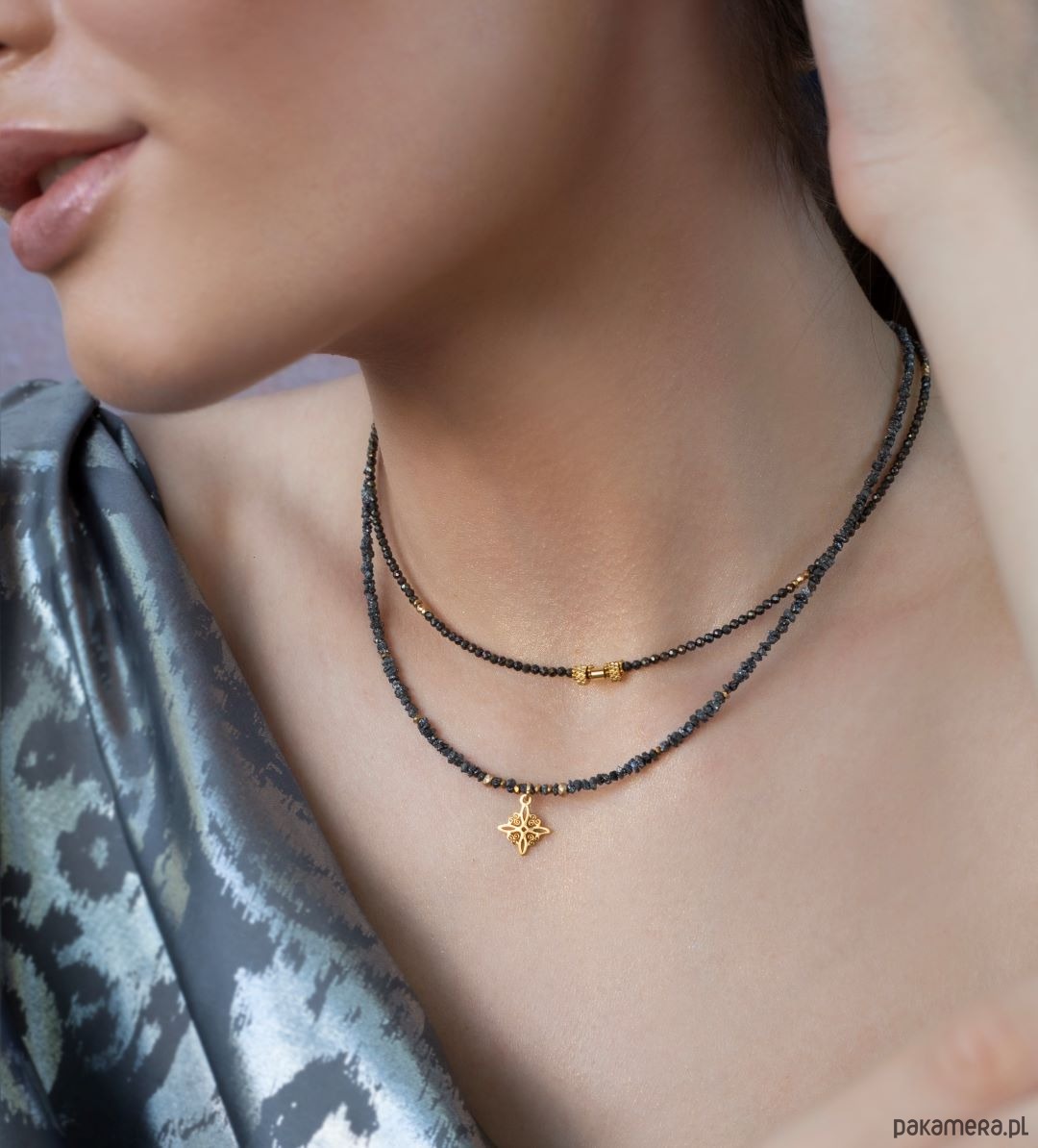 chokery Diamenty black  vol. 3 /choker/-  naszyjnik - Szlachetna kolekcja 7