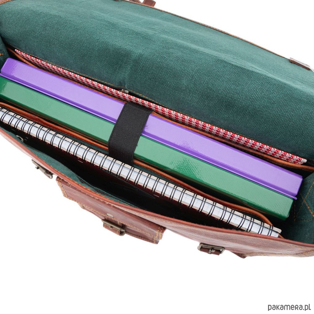 torby i nerki męskie Torba Vintage Męska Skórzana do Pracy Belveder BH72 5