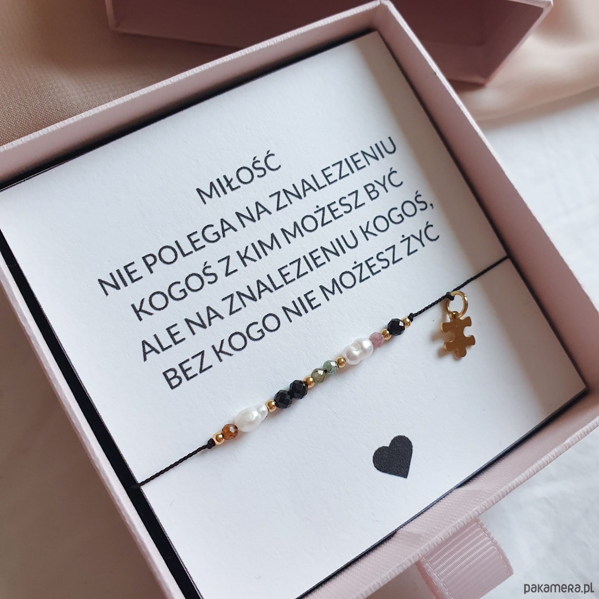 bransoletki na sznurku Bransoletka dla pary PERFECT MATCH 1