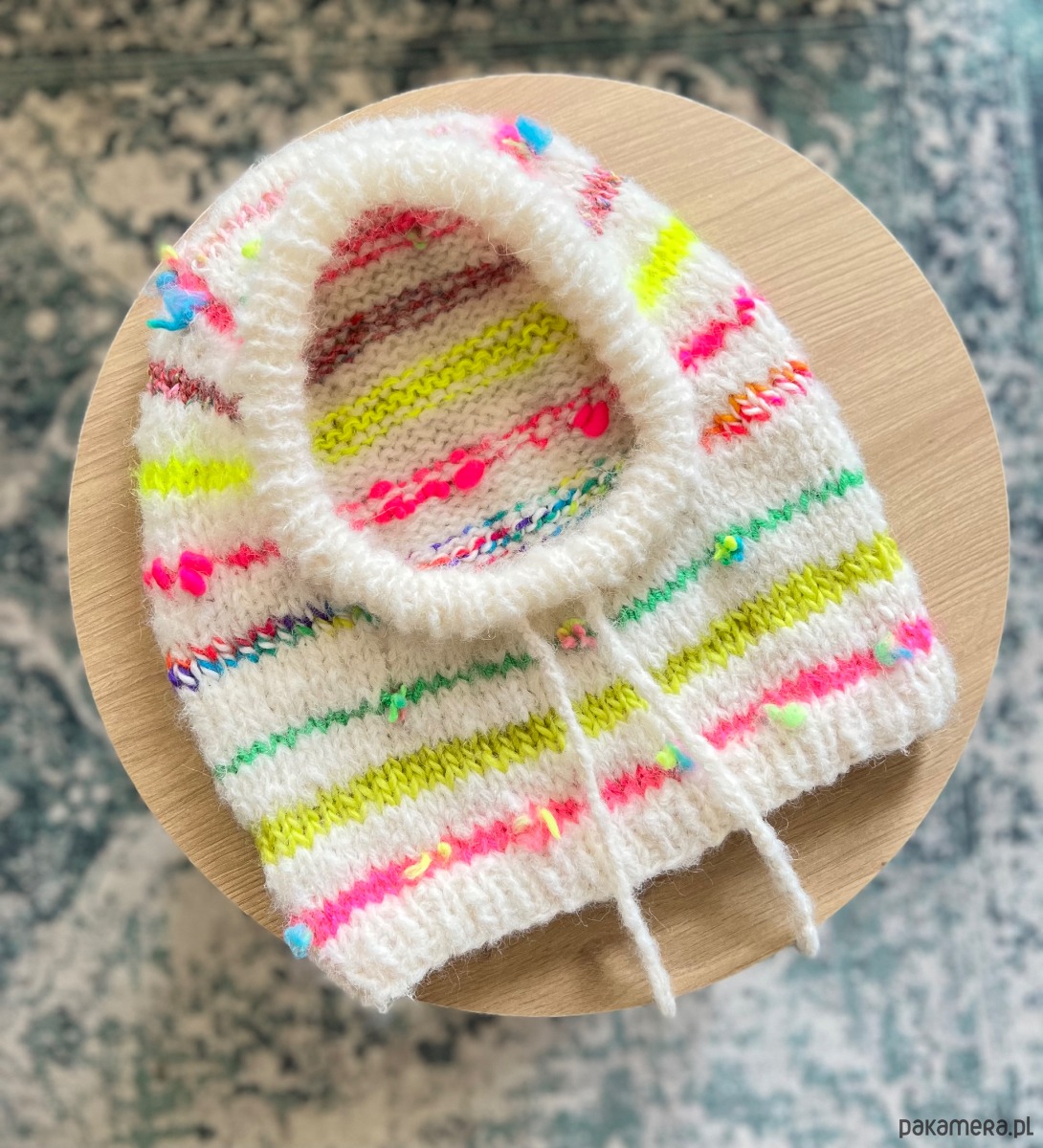 czapki damskie Fantazyjna balaclava 1