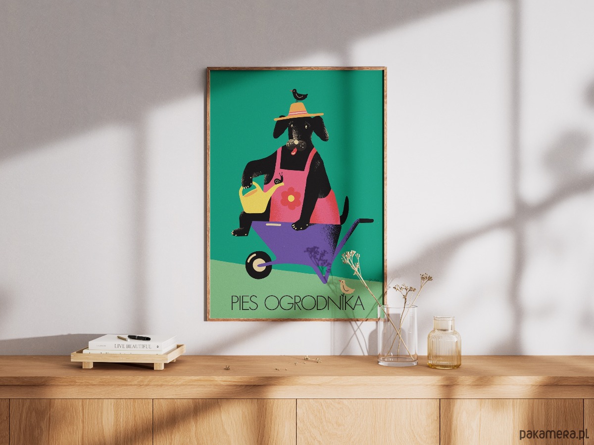plakaty Plakat "Pies ogrodnika" 2