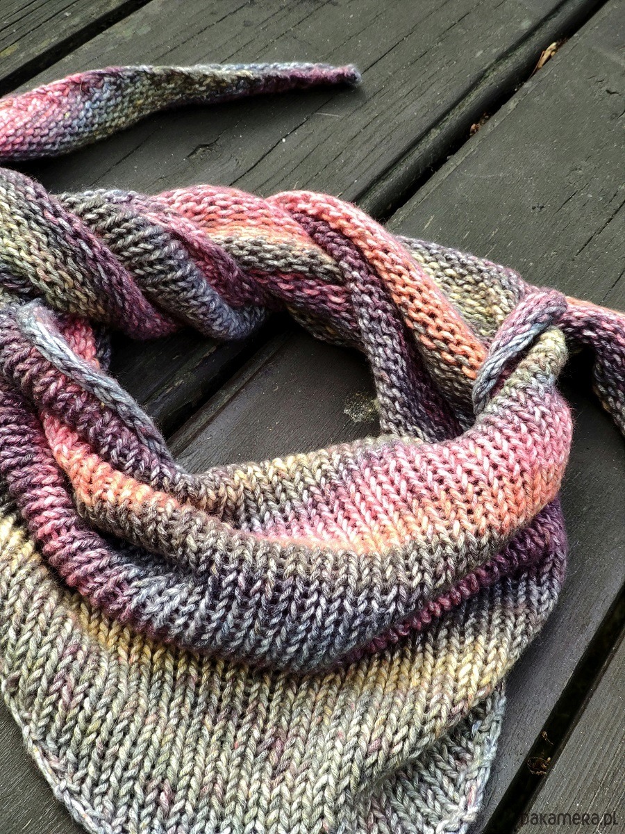 szale damskie Akwarelki / chustka 1