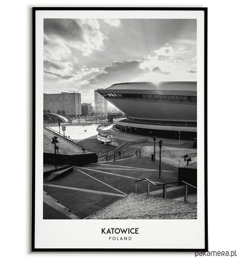 plakaty Plakat miasto POLSKA - KATOWICE obraz 4