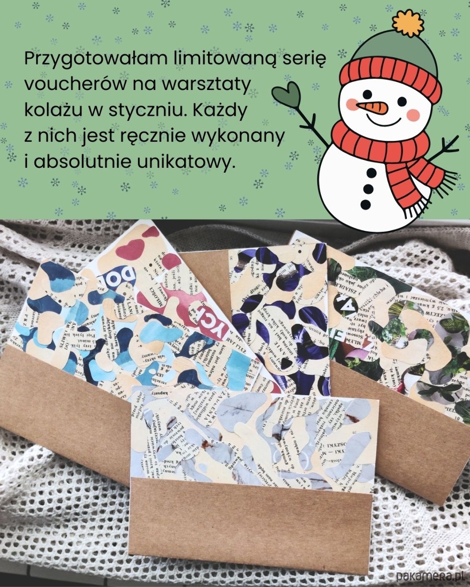 Warsztaty inne Warsztaty kolażu analogowego w Krakowie 3