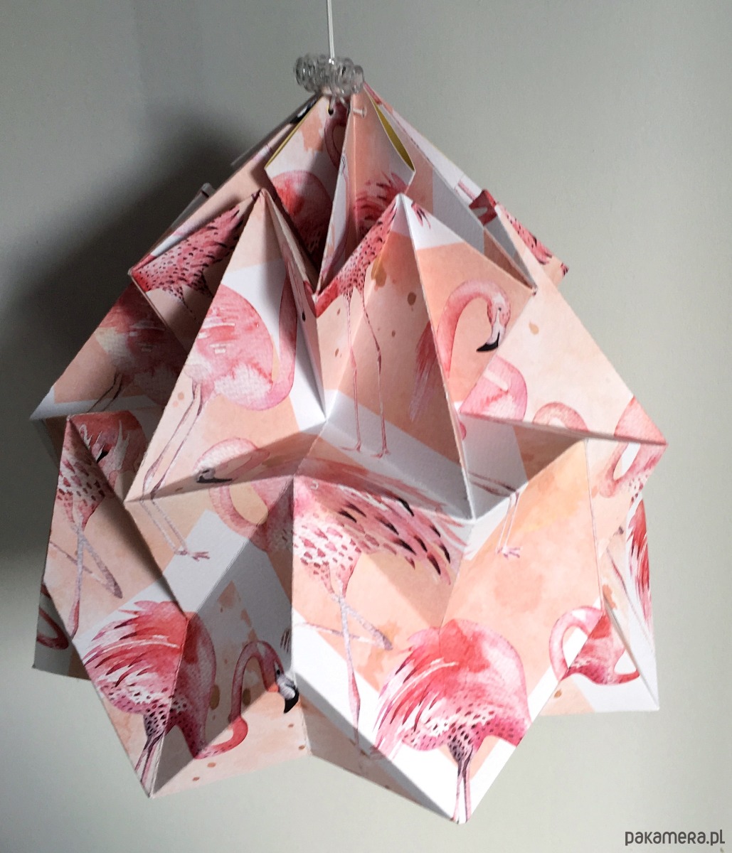 Aba Ur Klosz Origami Origamilamp Papier Flamingi Pakamera Pl