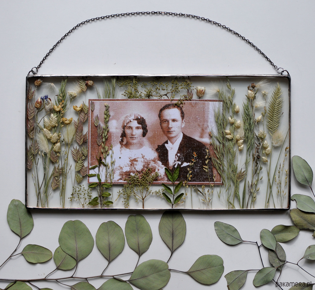 Ozdoby na ścianę Retro zdjęcie, personalizowany prezent 1