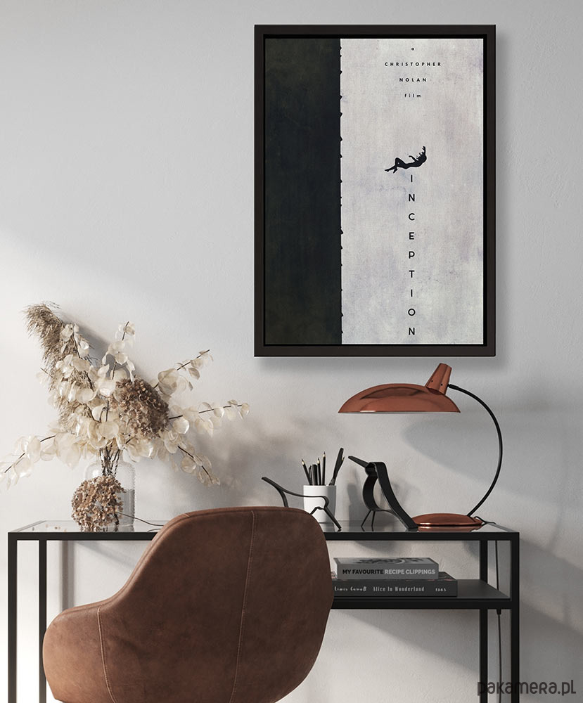 plakaty Incepcja - plakat minimalistyczny 3