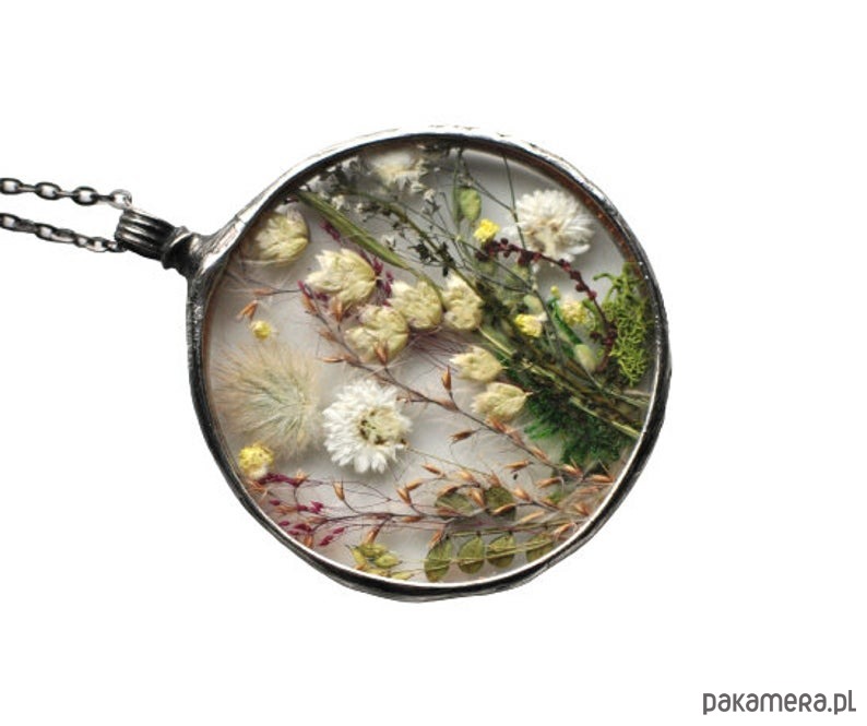 wisiory Naszyjnik Zieleń z Puszkiem 1