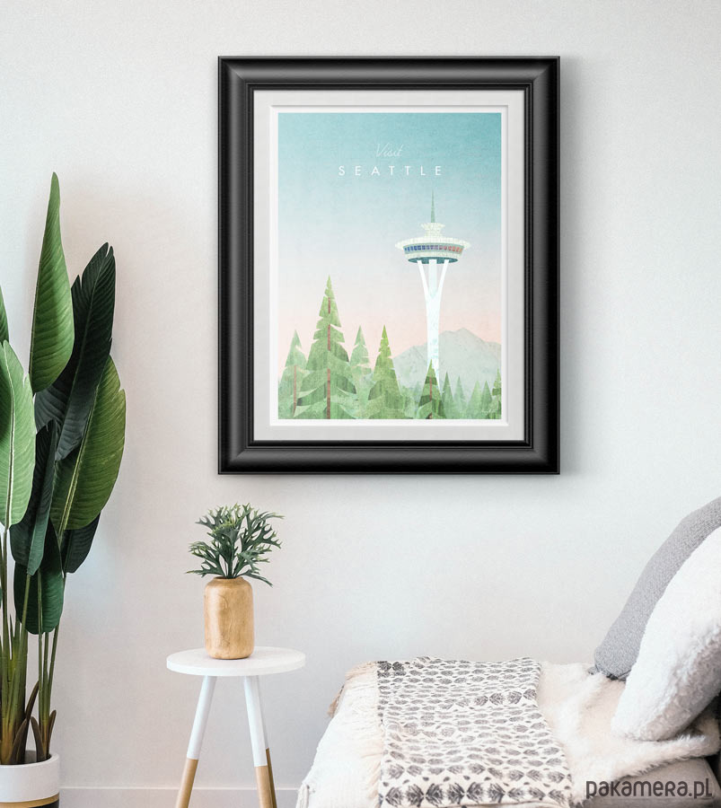 plakaty Seattle - vintage plakat 50x70 cm 6