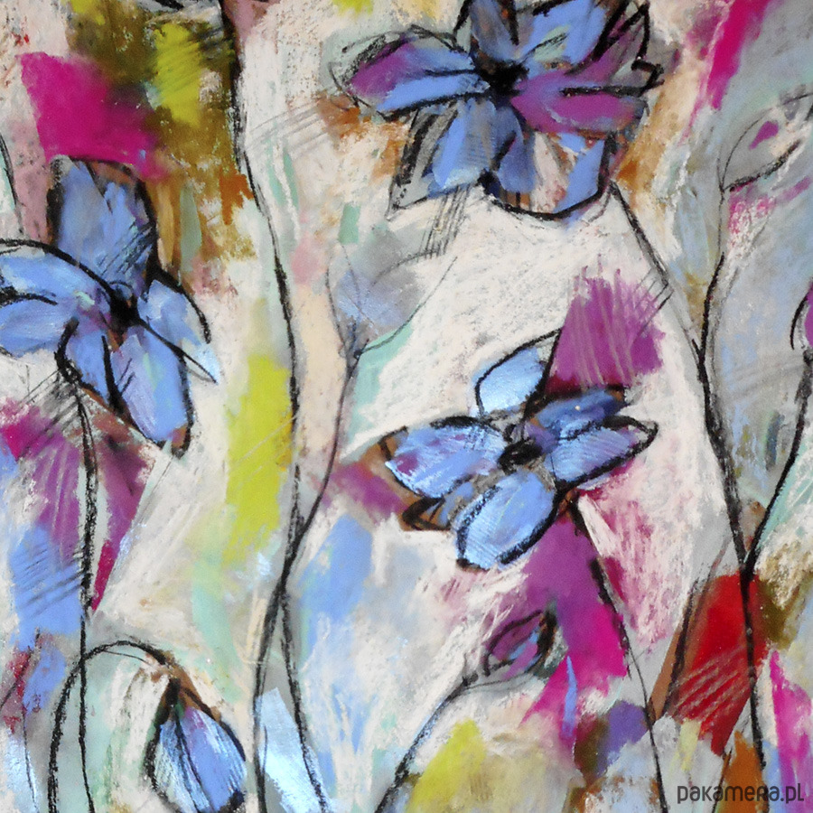 plakaty Niebieskie - plakat 50x70 cm 3