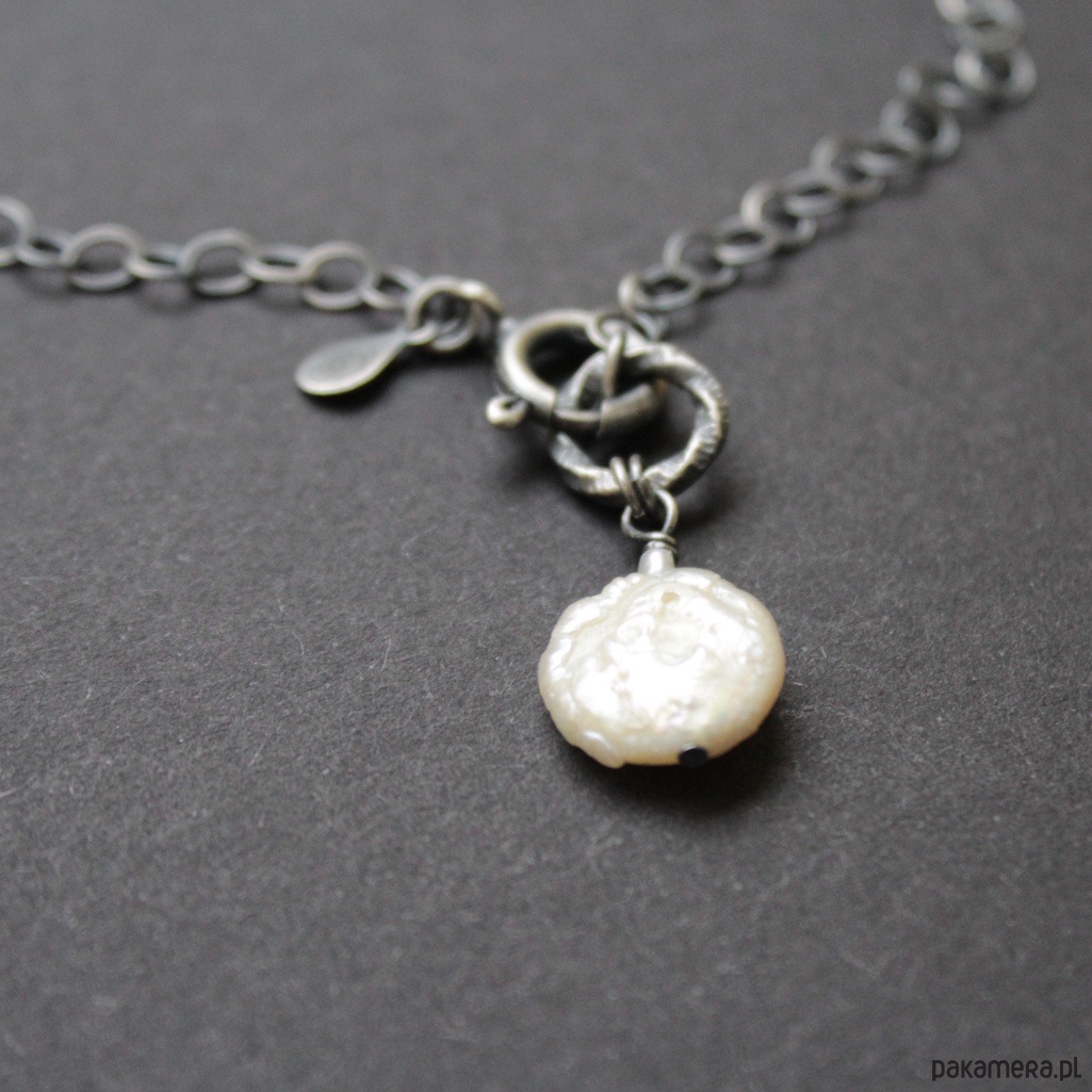 naszyjniki - inne Naszyjnik perła ze szkatułki babci 5