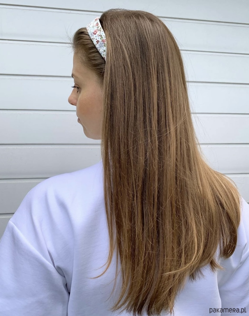opaski do włosów Płaska opaska do włosów w kwiatki Adele 2