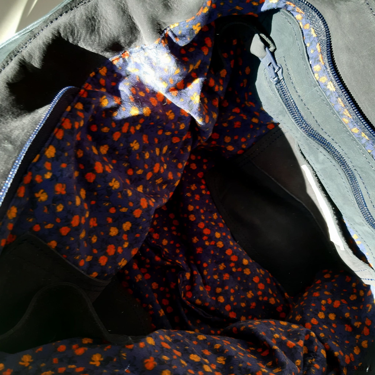 torby na ramię Grafitowa skórzana torba 3