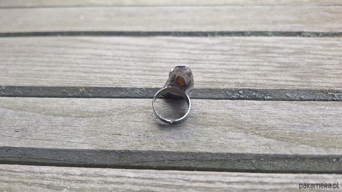 pierścionki - różne Trzmiel - pierścionek regulowany 2