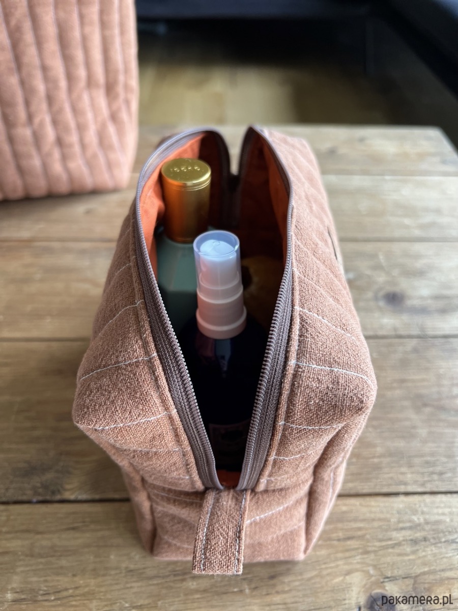 kosmetyczki Lniana kosmetyczka box  5