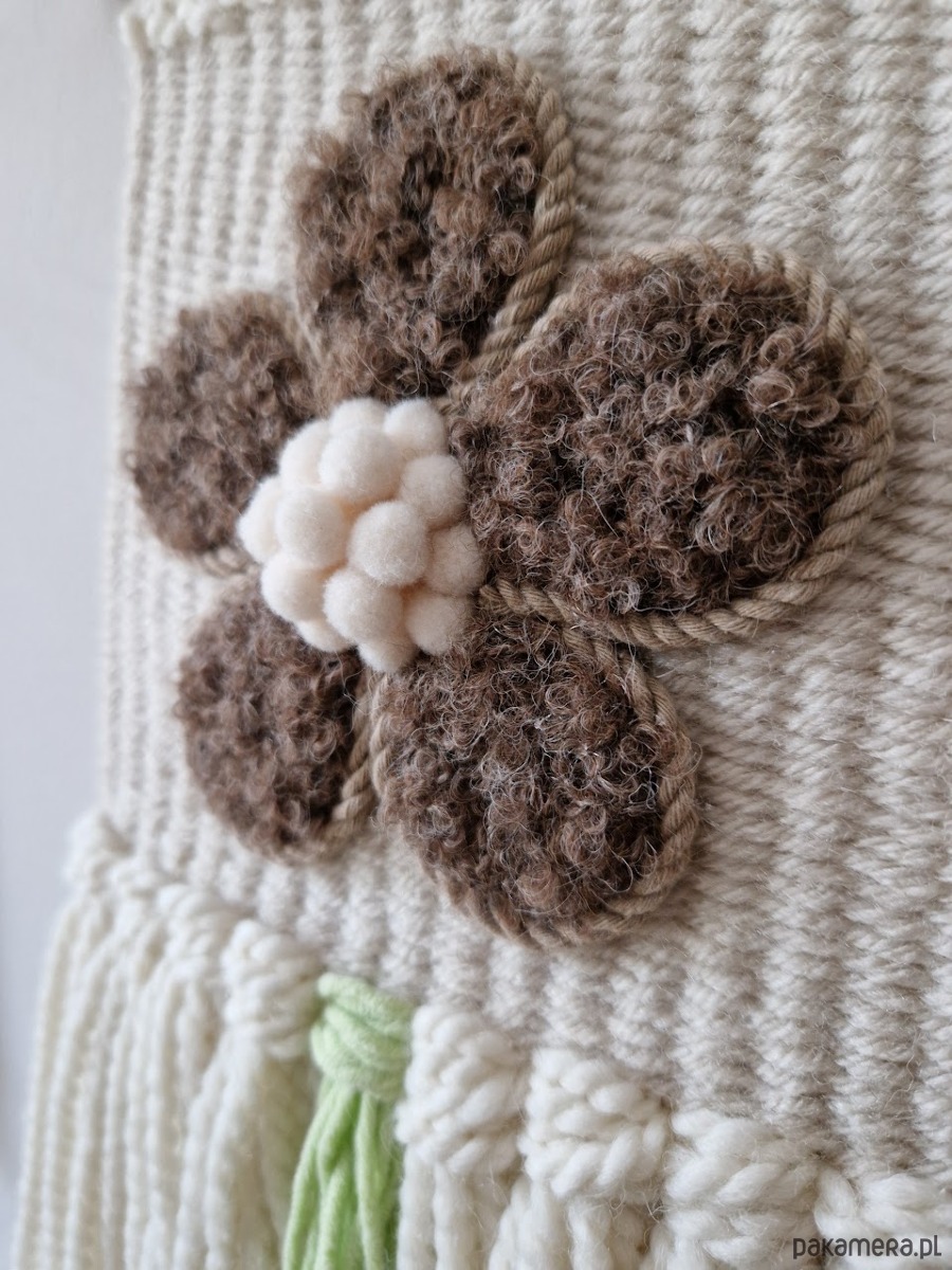 makramy Makatka kwiat 5