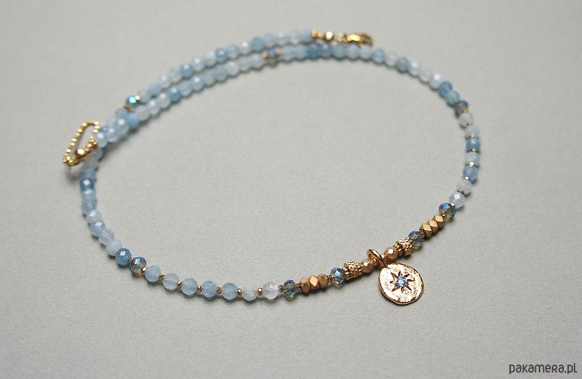 chokery Akwamaryn choker vol. 12 /naszyjnik/ 24.11.24 - Szlachetna kolekcja 3