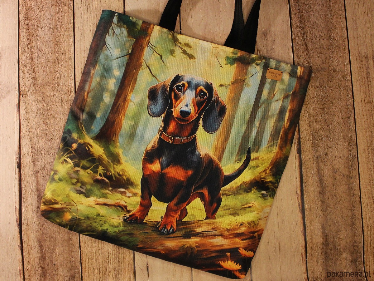 torby na ramię Torba jamnik krótkowłosy 1