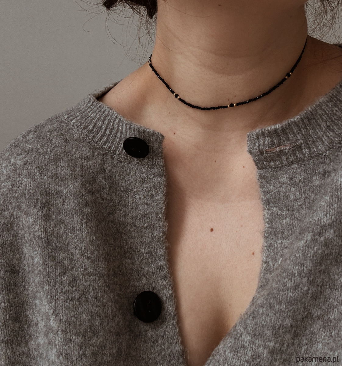 komplet biżuterii Komplet Naszyjnik  i bransoletka onyks 1