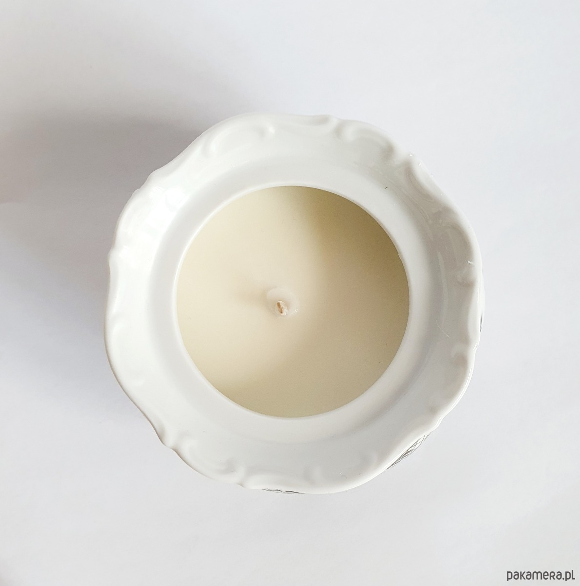 świeczniki i świece Świeca sojowa w zabytkowej cukiernicy 4