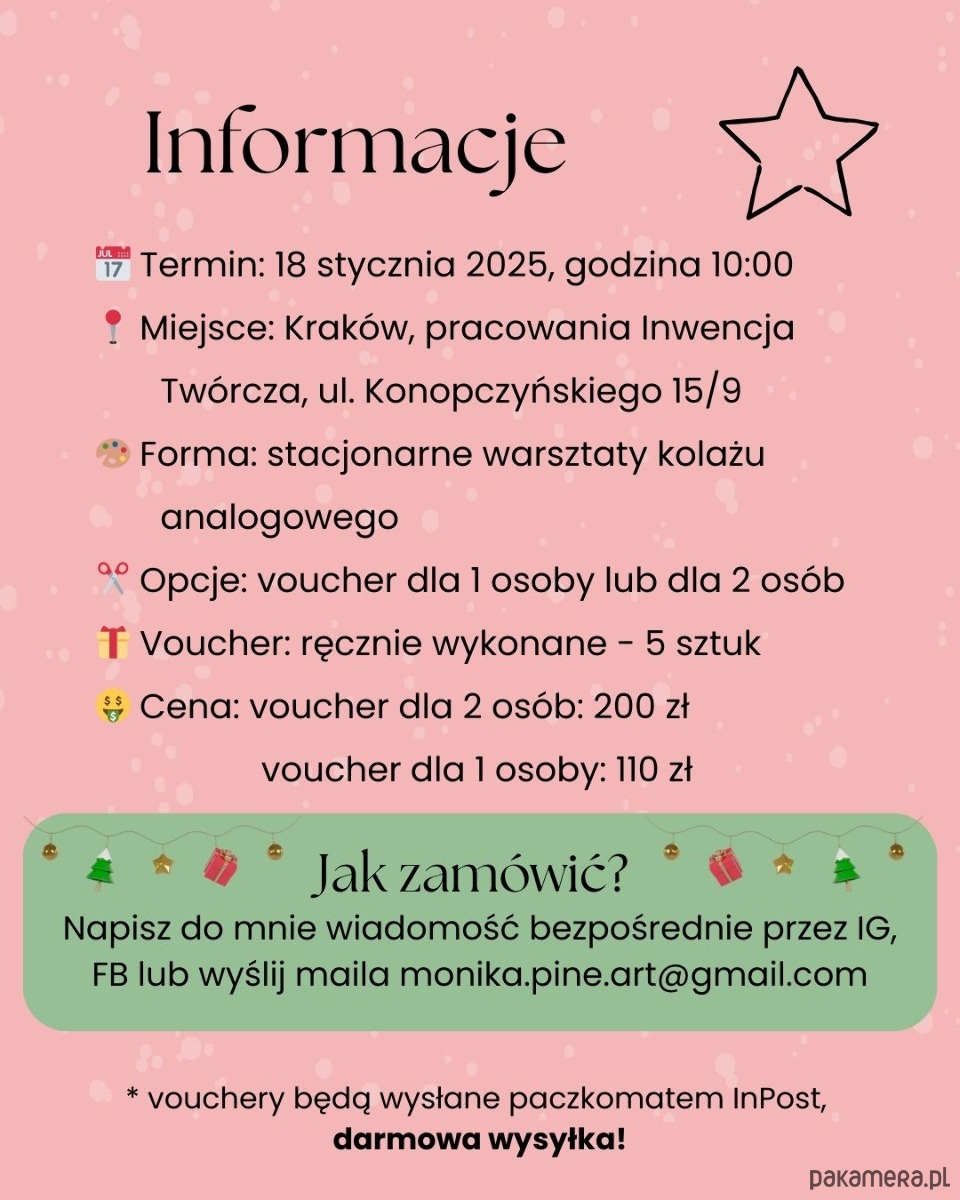 Warsztaty inne Warsztaty kolażu analogowego w Krakowie 5