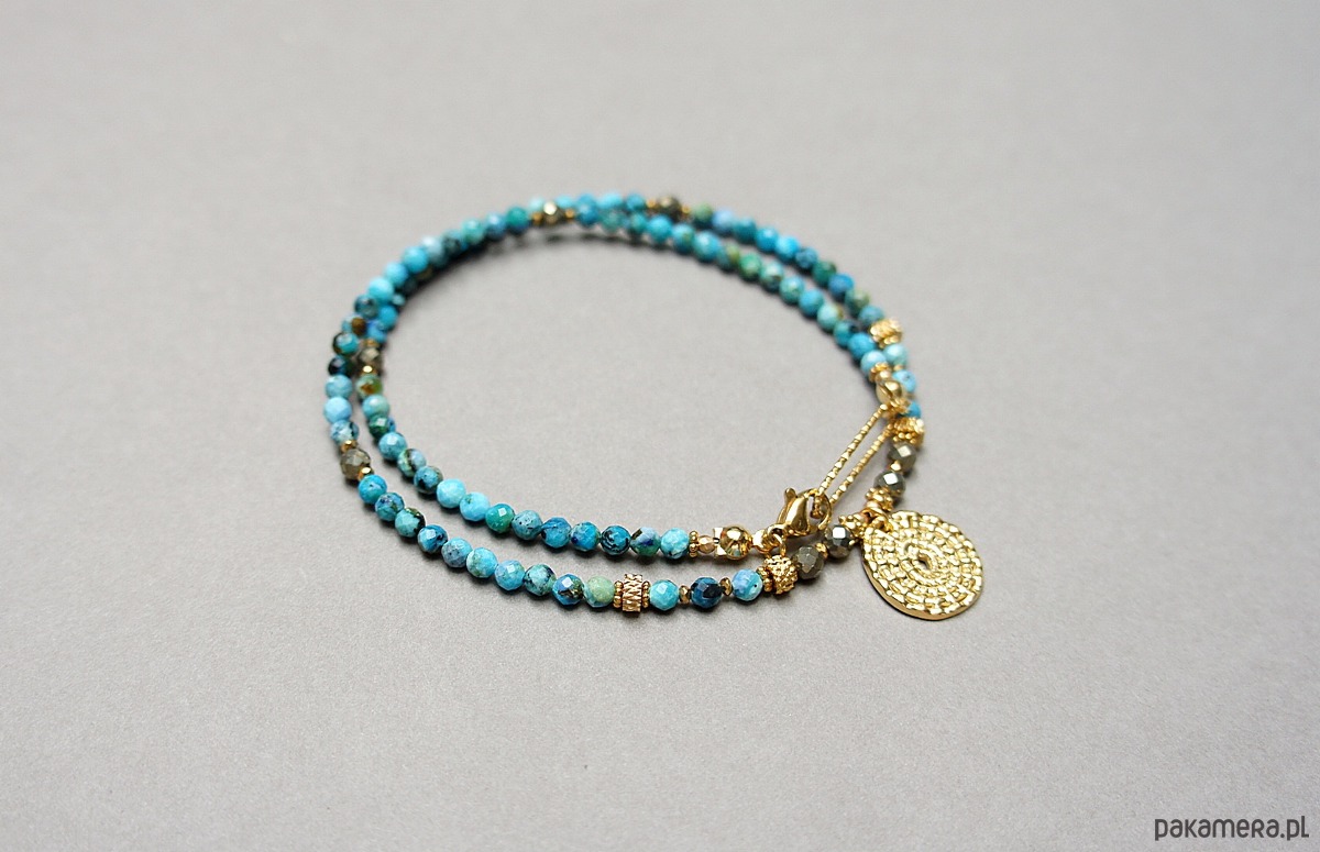 chokery Opal niebieski  vol. 2 /29.10.25/ choker -  Szlachetna kolekcja 3