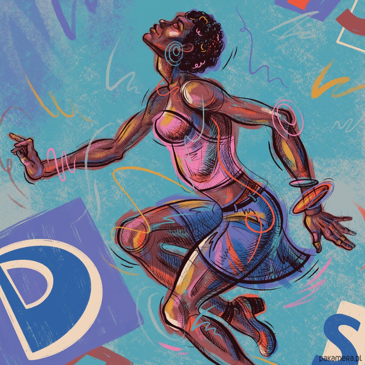 plakaty Plakat "Let's dans" 1