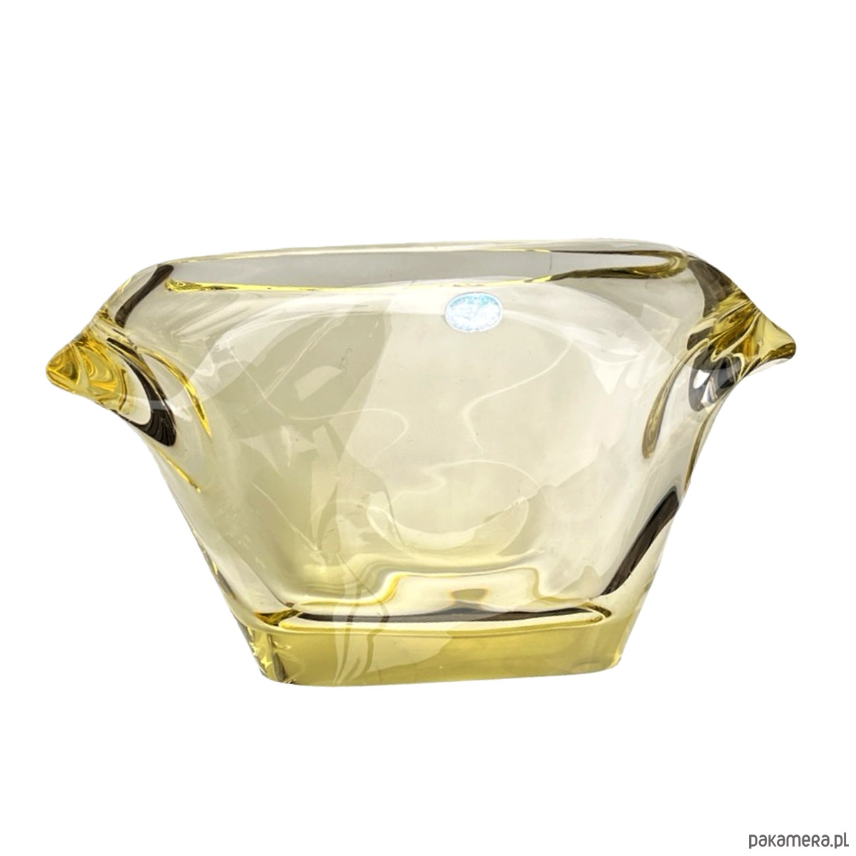 wazony Szklany wazon  proj. M. Klingera  5