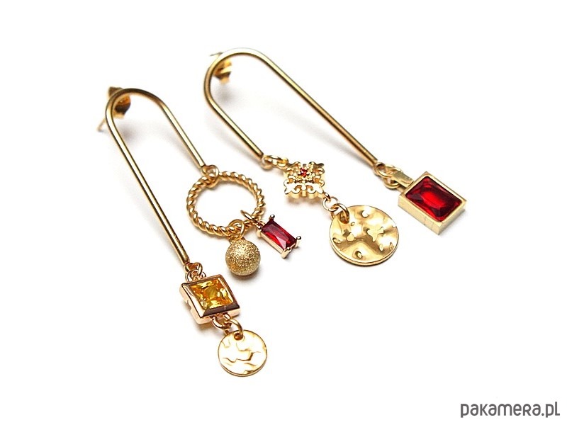 kolczyki pozłacane Kolczyki pozłacane Alloys Collection  /Odd/ -  Waves vol. 2 2