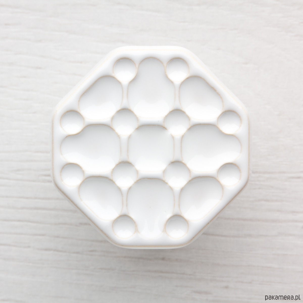 gałki do mebli Gałka do mebli biała wz.11 4