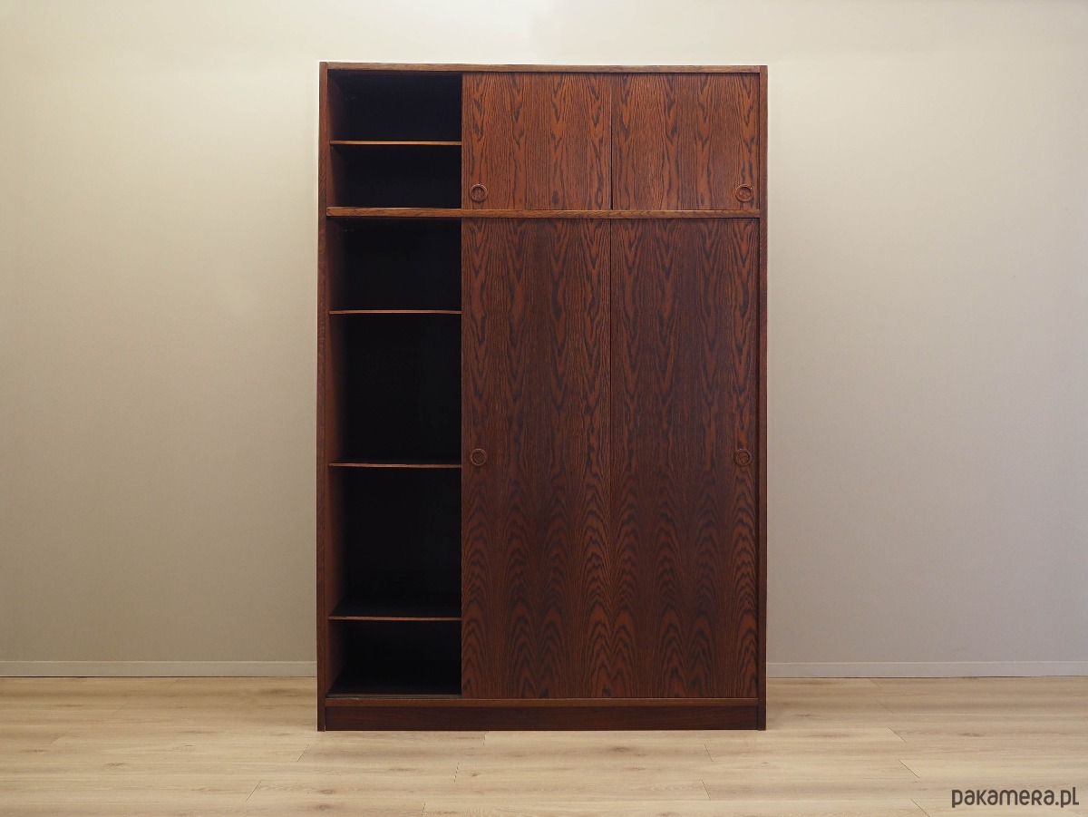 szafki Szafa dębowa, duński design, lata 70, produkcja: Tage Mogensen 3