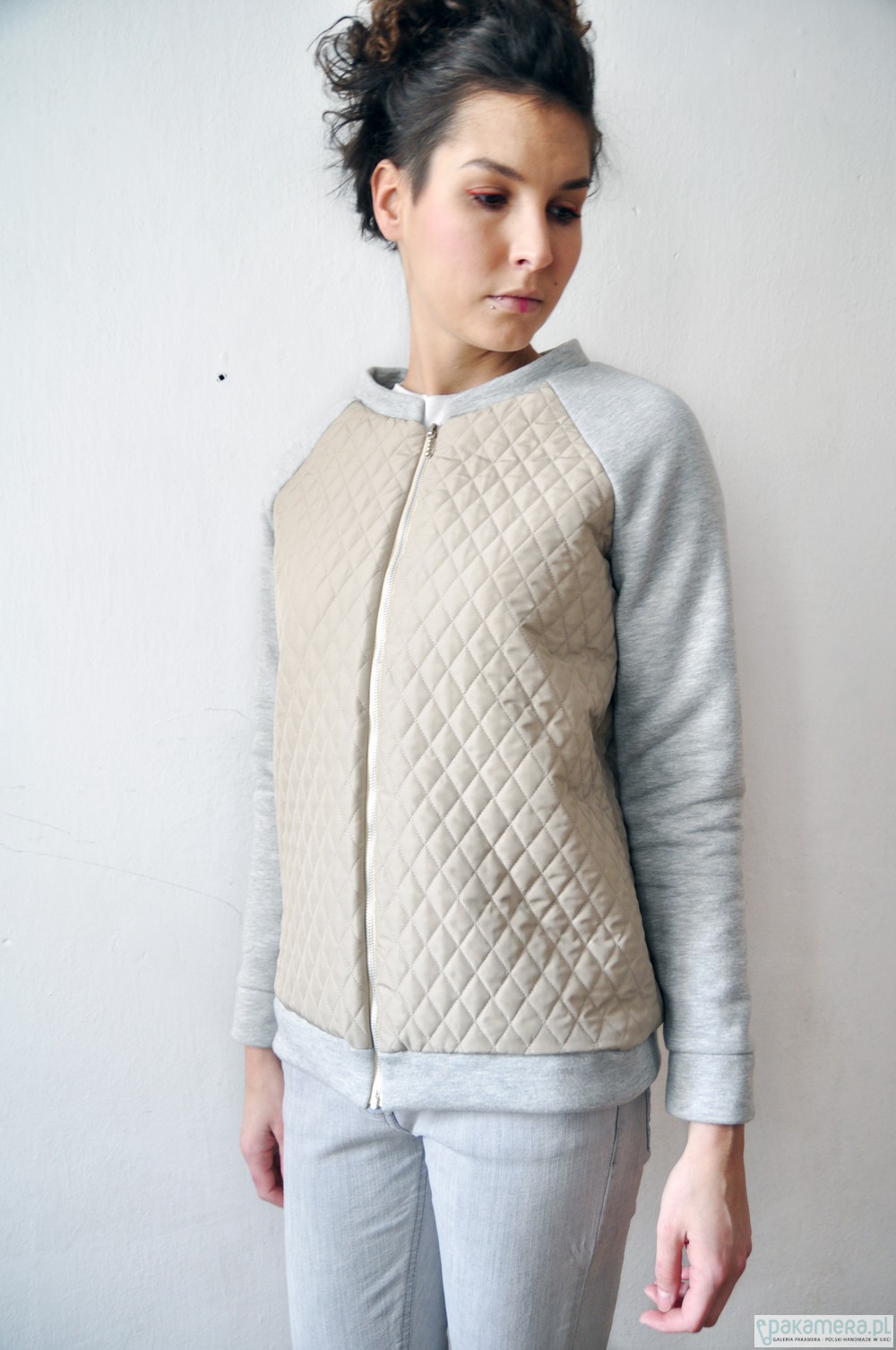 Quilted baseball jacket Pakamera.pl