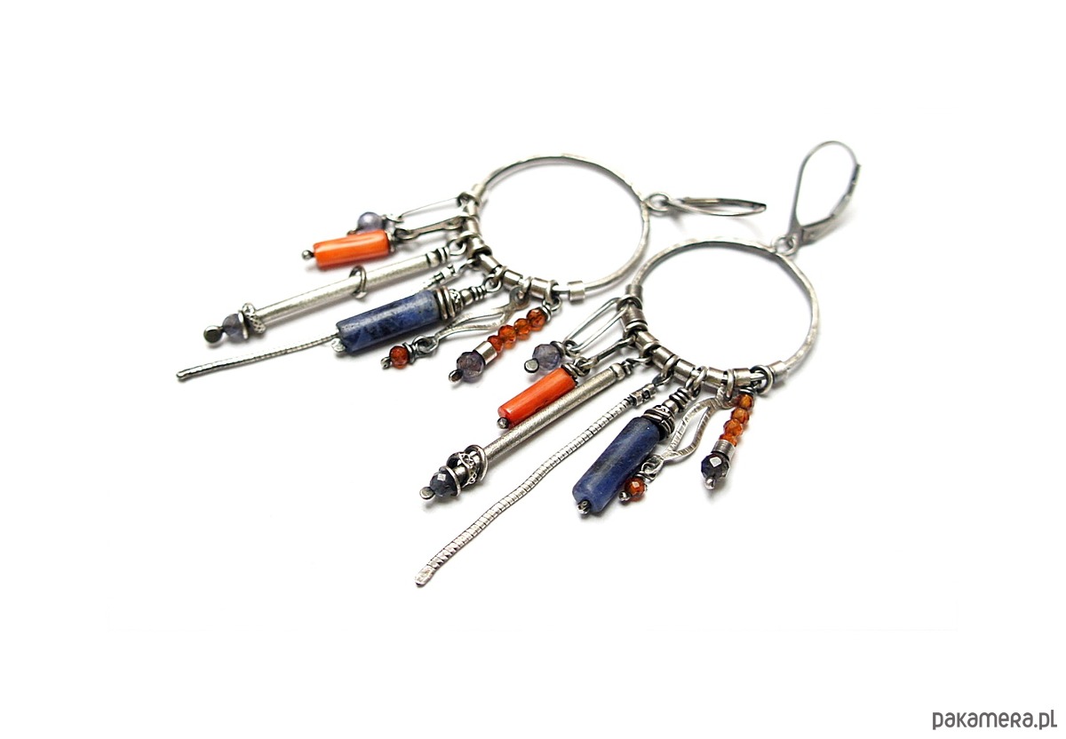 kolczyki srebrne Kolczyki srebrne Patyczki vol. 11 1