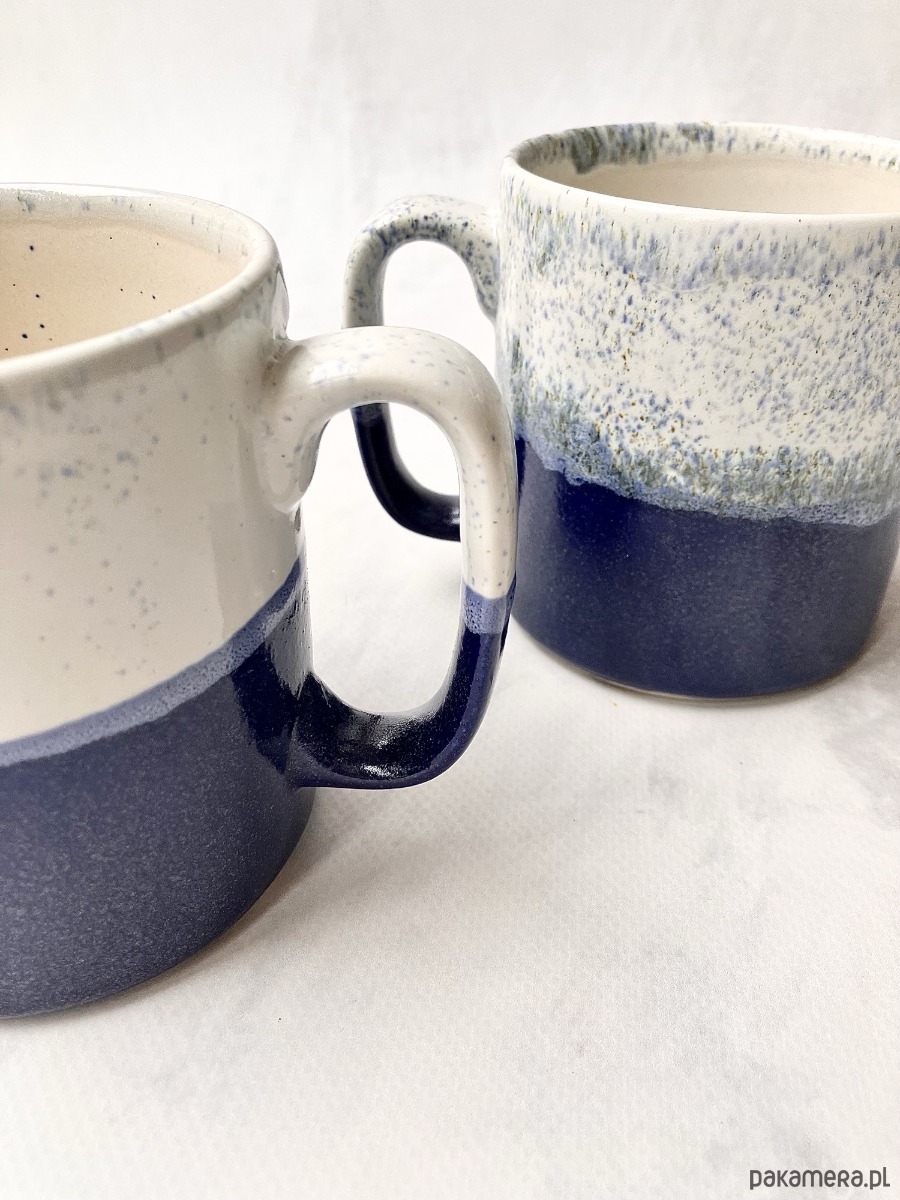 kubki Kubek *White and blue* 400ml 3