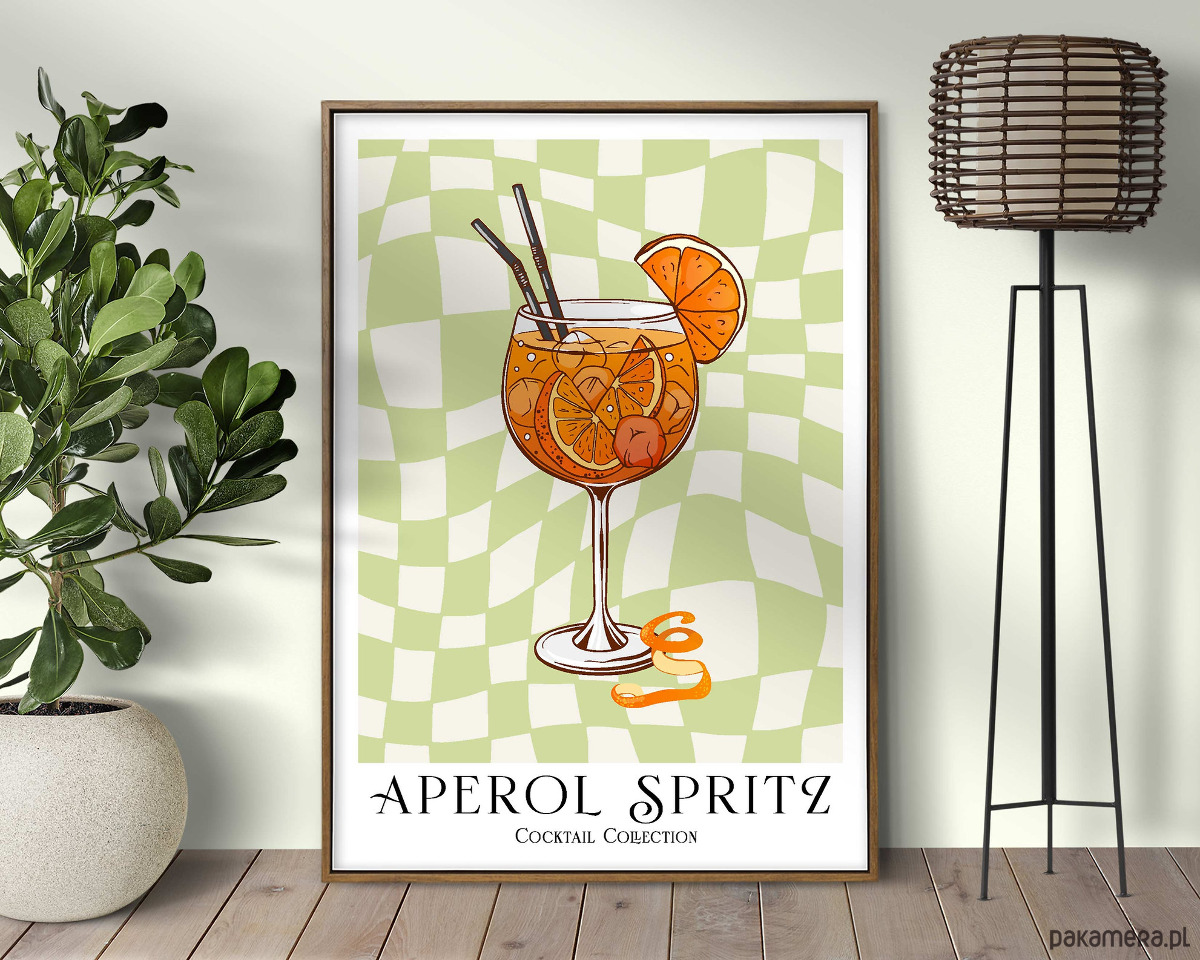 plakaty Plakat Kolekcja Koktajl: Aperol Spritz 7
