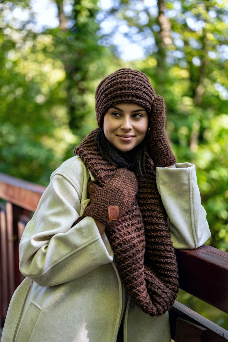 tuby i kominy Komin MERINO Brązowy 3