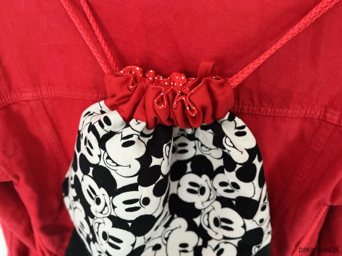 torebki, worki i plecaki dziecięce Czarny jeansowy plecak worek w stylu vintage, lekki plecak dla dzieci 1