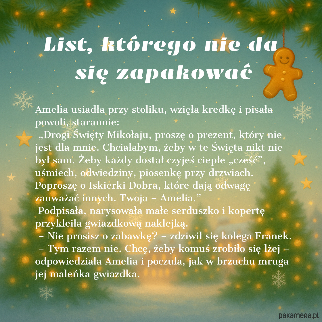 książeczki dla dzieci "Spotkanie z Mikołajem" książeczka personalizowana 3