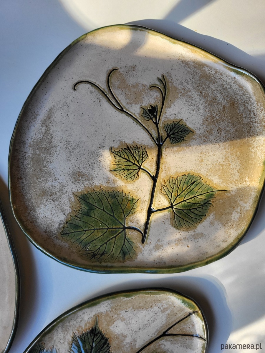patery i talerze Ceramiczny zestaw do serwowania 3