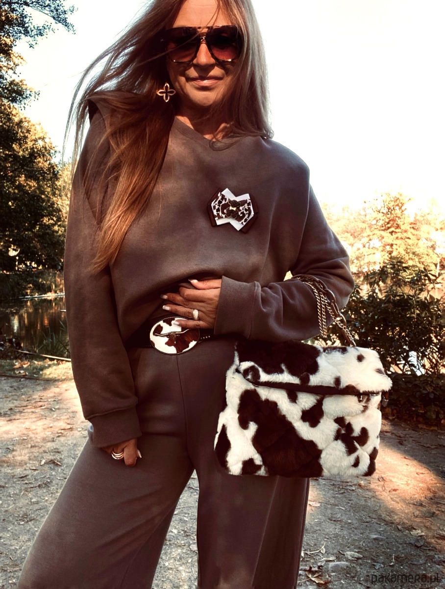 broszki Jesienna Brosza  z  czekoladowym MISIEM Nowość 5